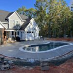 Concrete pool in Granville County, NC