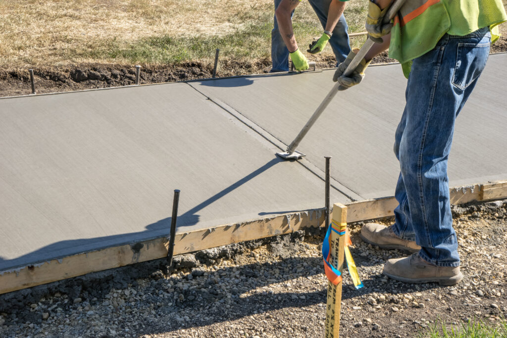 sidewalk concrete services